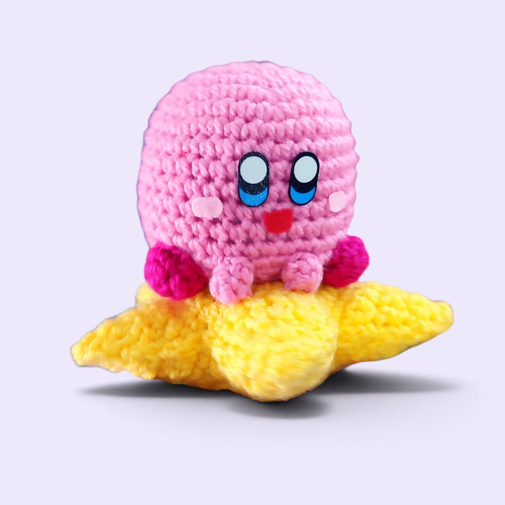 Amigurumi Pink Sphere in a Star