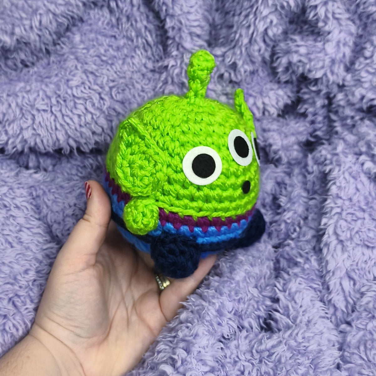 Alien Amigurumi Ball
