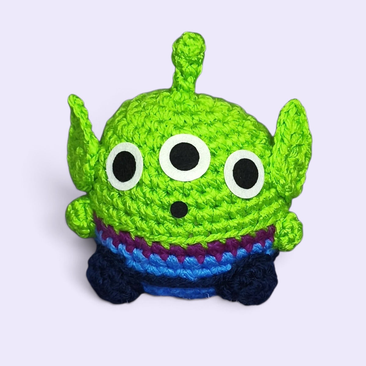 Alien Amigurumi Ball
