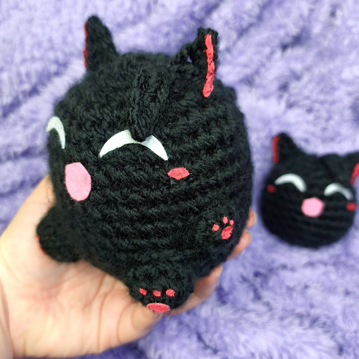 Dark Sorcerer Cat Amigurumi