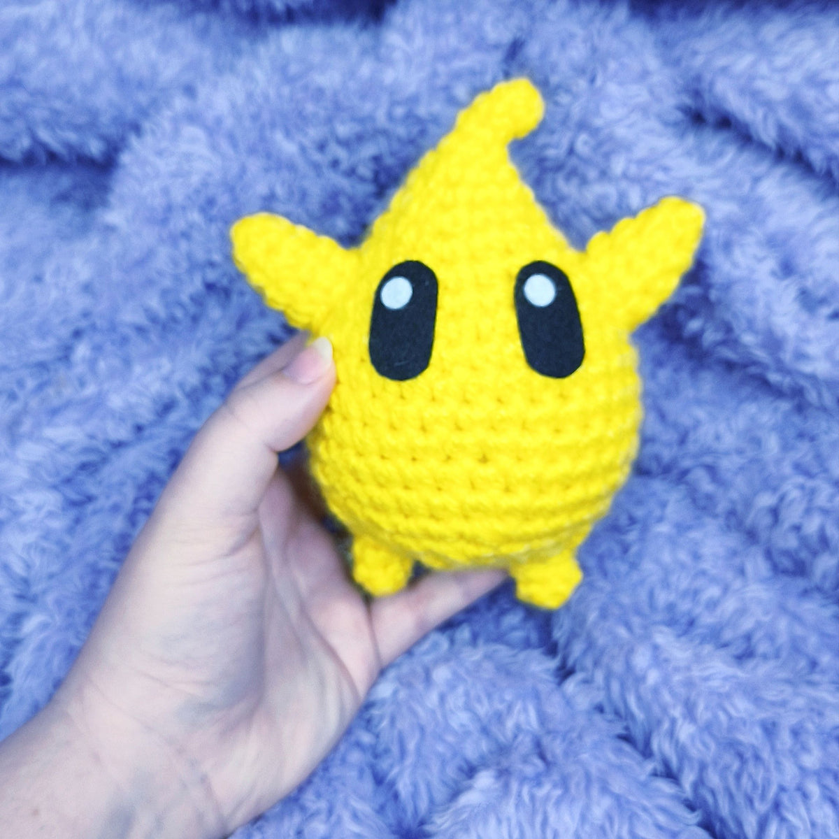 Yellow Sparkle Amigurumi