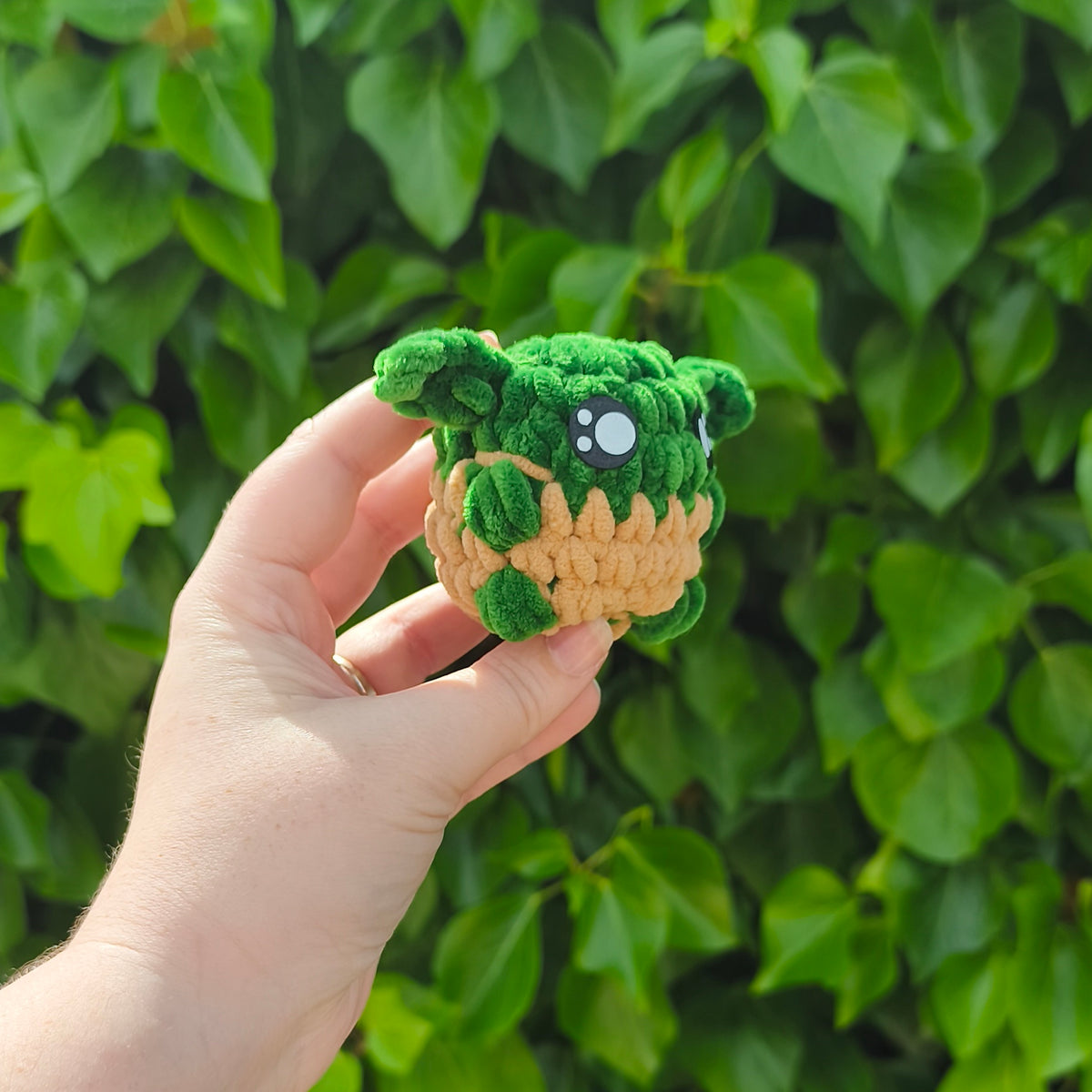 Mystical Green Creature Keychain