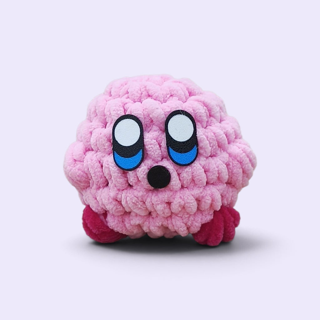 Pink Sphere Keychain