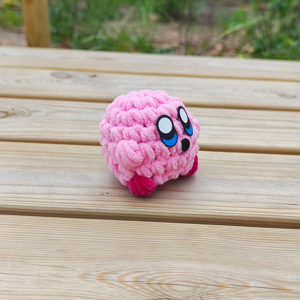Pink Sphere Keychain