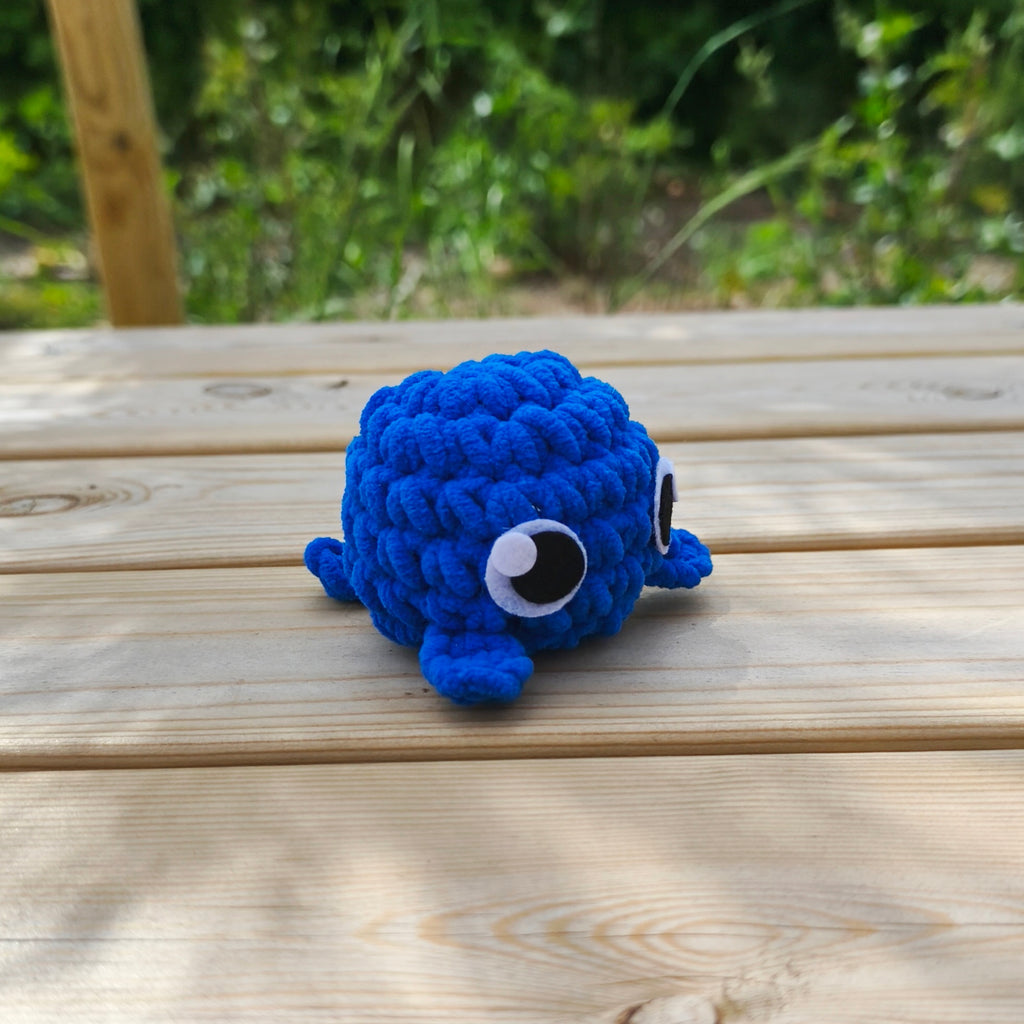 Llavero Ballenita Azul
