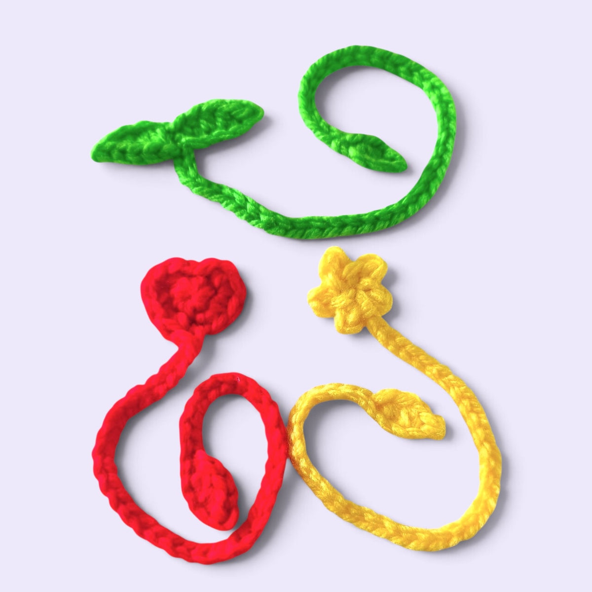 Leaf, Heart, and Star Bookmark Pack