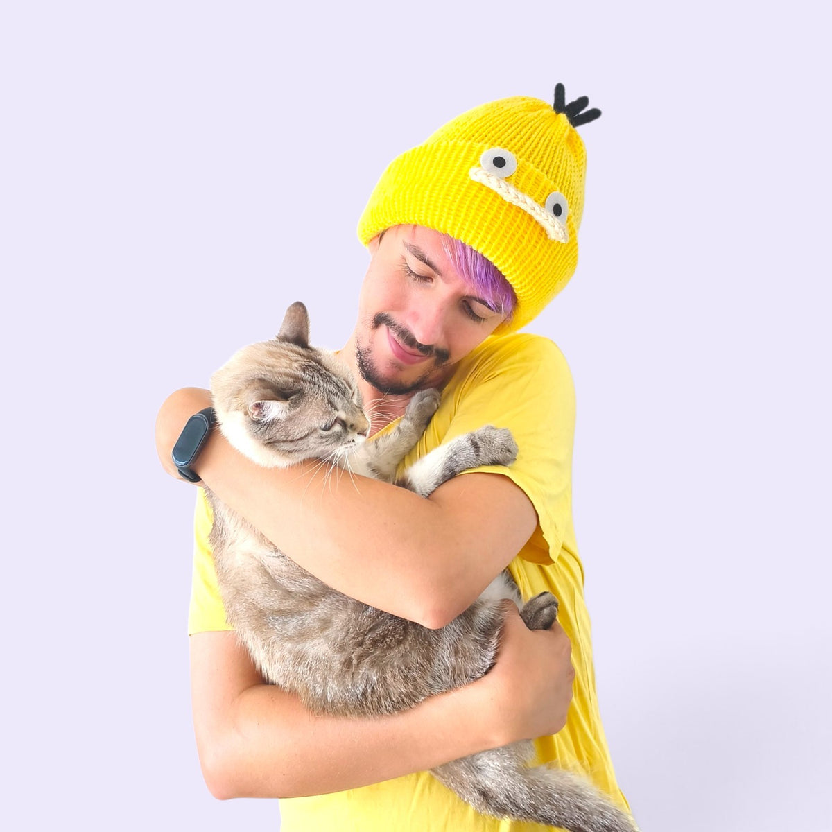 Psychic Duck Knitted Hat