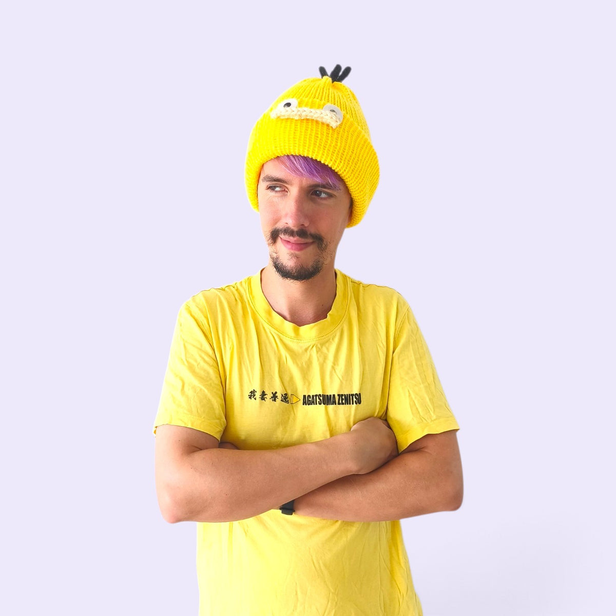 Psychic Duck Knitted Hat