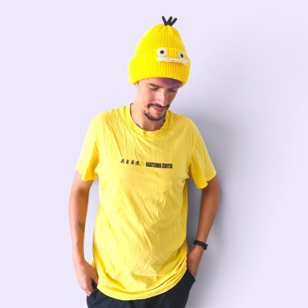 Gorro Tejido Pato Psiquico