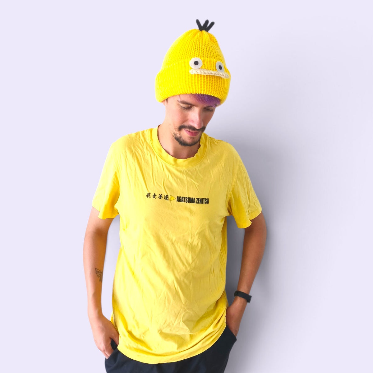 Psychic Duck Knitted Hat