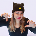Lunar Guardian Cat Beanie