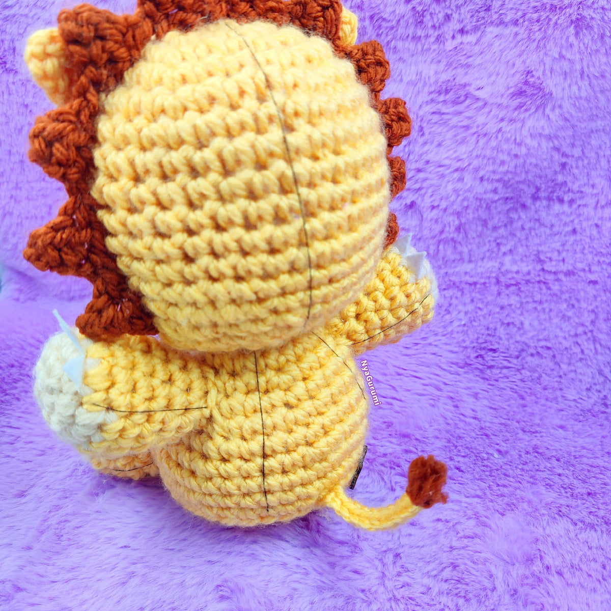 Guardian Lion Amigurumi