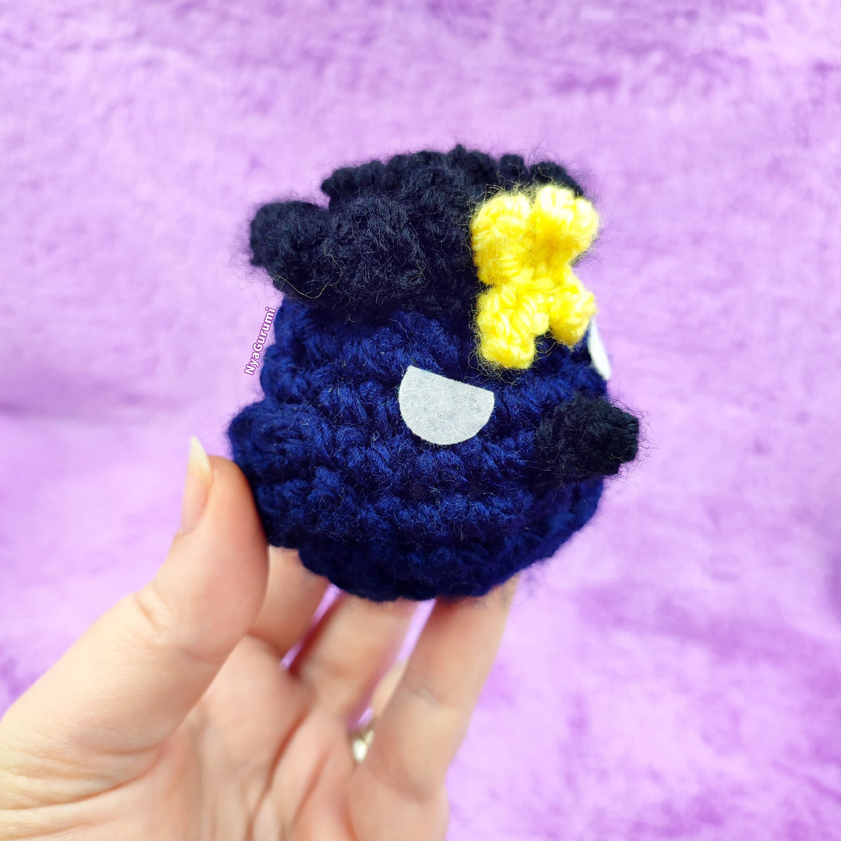 Raven Volleyball Keychain