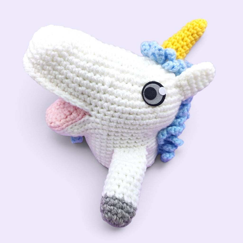 Amigurumi Unicorn Puppet