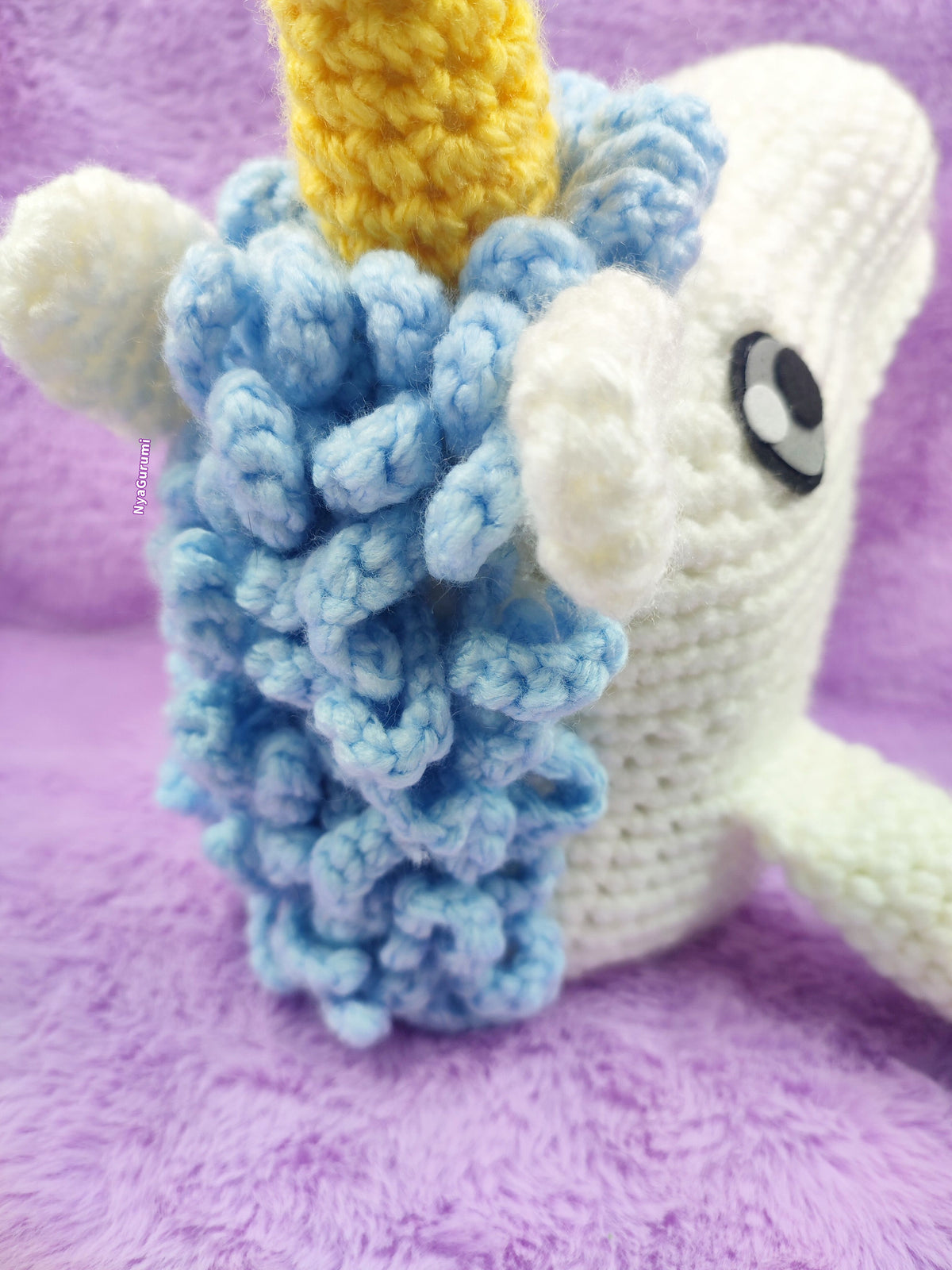 Amigurumi Unicorn Puppet