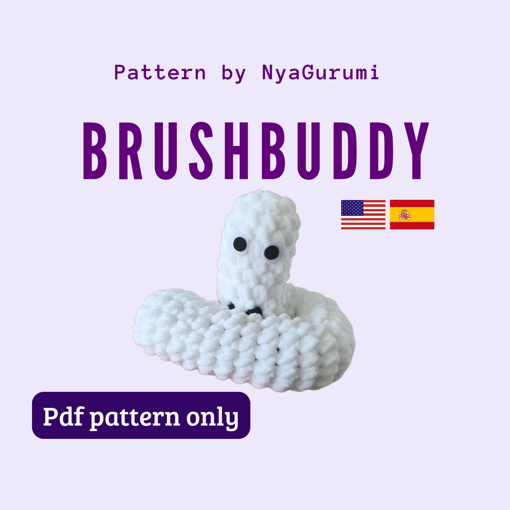 PDF Pattern Amigurumi Magic Worm (Spanish / English)